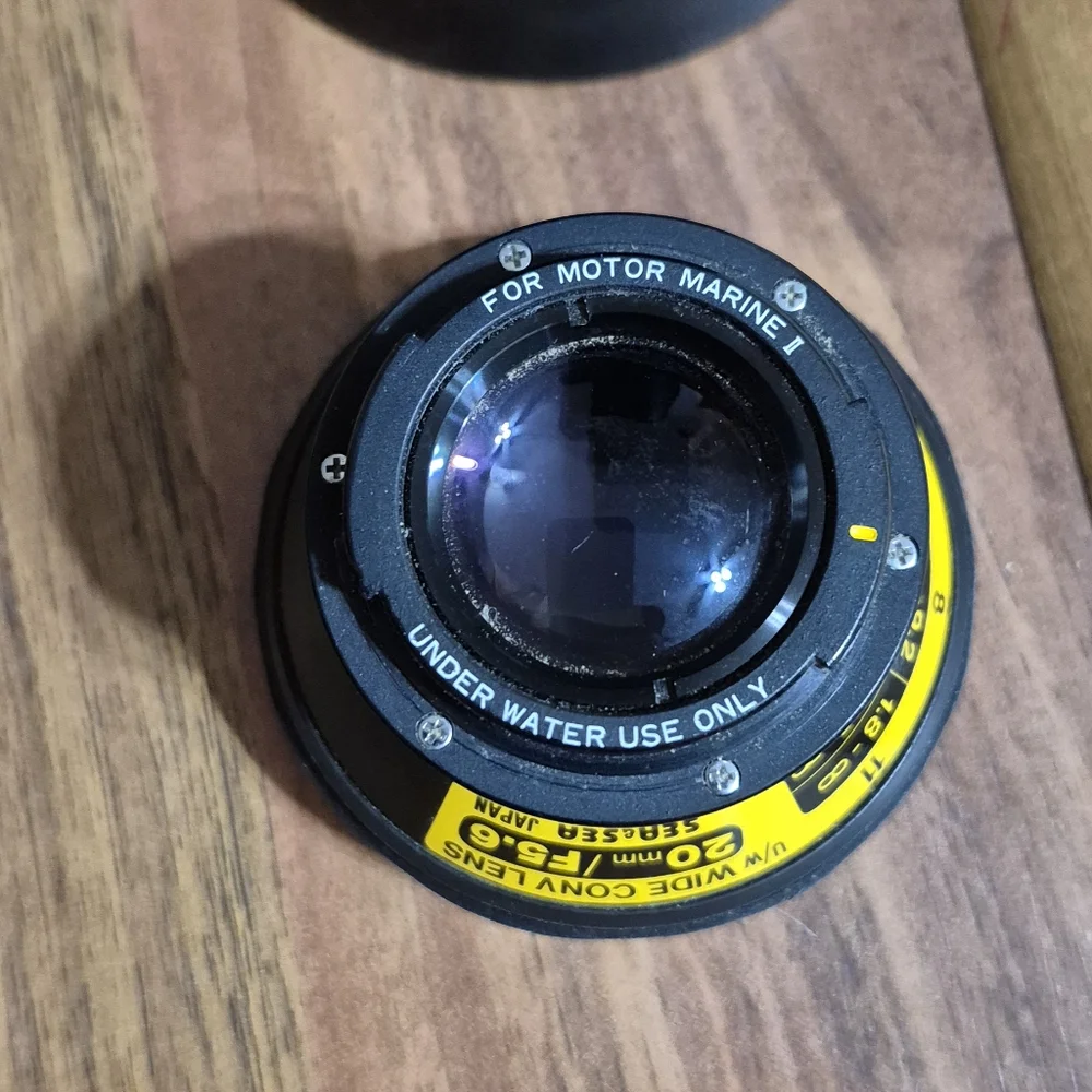 Sea & Sea Underwater Camera Lens - Black
